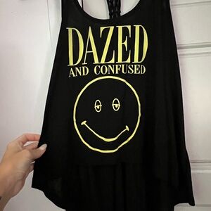 Dazed and Confused Black Tank Top